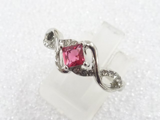 COLORED STONE FASHION RING / JP SIZE 16
